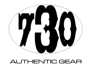 730 AUTHENTIC GEAR logo