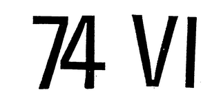 74 VI logo