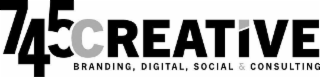 745CREATIVE BRANDING, DIGITAL, SOCIAL & CONSULTING logo