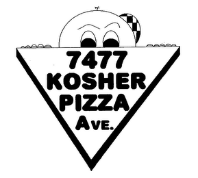 7477 KOSHER PIZZA AVE. logo