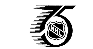 75 NHL logo