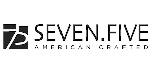 75 SEVEN.FIVE AMERICAN CRAFTED logo