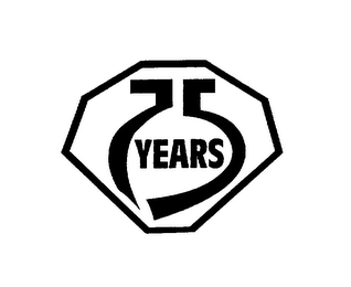 75 YEARS logo