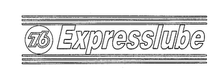 76 EXPRESSLUBE logo