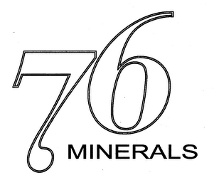 76 MINERALS logo