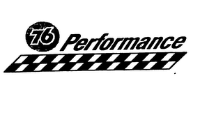 76 PERFORMANCE logo