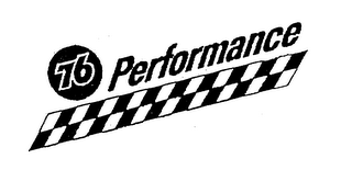 76 PERFORMANCE logo