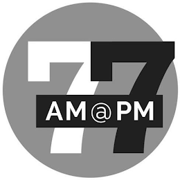 77 AM @ PM logo