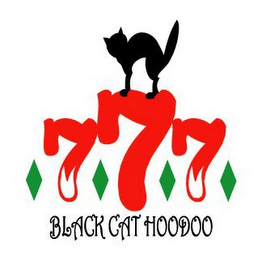777 BLACK CAT HOODOO logo