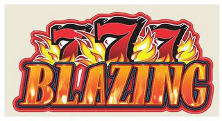 777 BLAZING logo