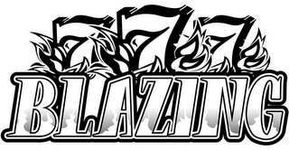 777 BLAZING logo