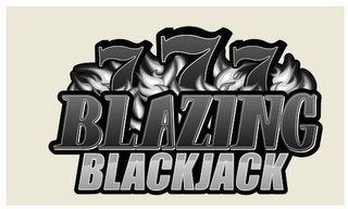 777 BLAZING BLACKJACK logo