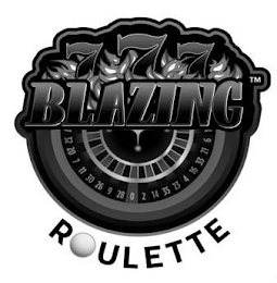 777 BLAZING ROULETTE logo