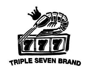 777 TRIPLE SEVEN BRAND logo