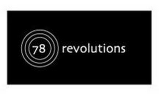 78 REVOLUTIONS logo