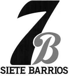 7B SIETE BARRIOS logo