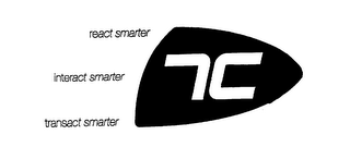 7C REACT SMARTER INTERACT SMARTER TRANSACT SMARTER logo