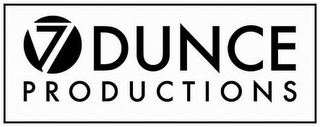 7DUNCE PRODUCTIONS logo