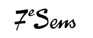 7E SENS logo