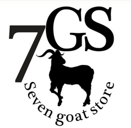 7GS SEVEN GOAT STORE logo