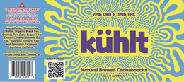 7MG CBD + 11MG THC KÜHLT NATURAL BREWED CANNABOOCHA 12.7FL OZ/350ML logo