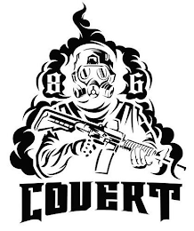 8 6 COVERT logo