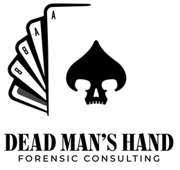 8 8 A A DEAD MAN'S HAND FORENSIC CONSULTING logo