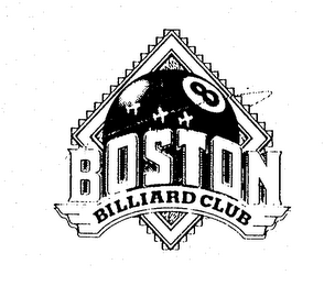 8 BOSTON BILLIARD CLUB logo