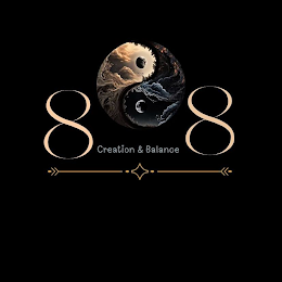 8 CREATION & BALANCE 8 logo