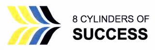 8 CYLINDERS OF SUCCESS logo