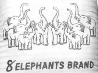 8 ELEPHANTS BRAND logo