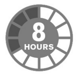 8 HOURS logo