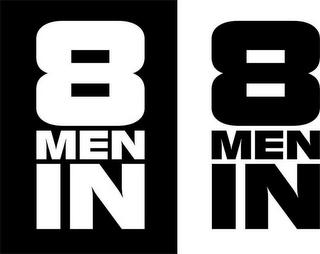 8 MEN IN logo