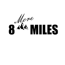 8 MORE MILES logo