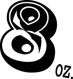 8 OZ. logo