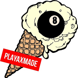8 PLAYAXMADE logo