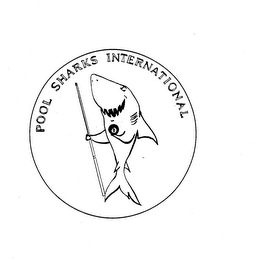 8 POOL SHARKS INTERNATIONAL logo
