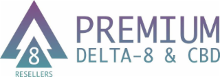 8 RESELLERS PREMIUM DELTA-8 & CBD logo