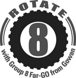 8 ROTATE WITH GROUP 8 FAR-GO FROM GOWAN