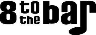 8 TO THE BAR logo