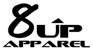 8 UP APPAREL logo