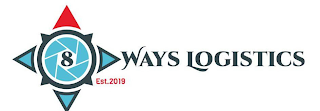 8 WAYS LOGISTICS EST. 2019 logo