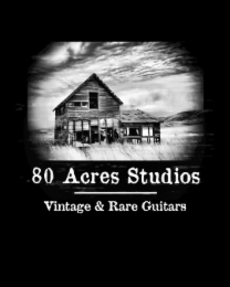 80 ACRES STUDIOS VINTAGE & RARE GUITARS logo