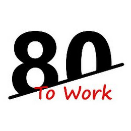 80 TO WORK logo