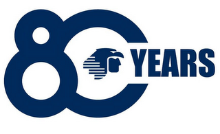 80 YEARS logo