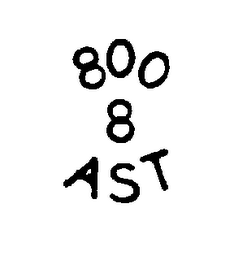 800 8 AST logo