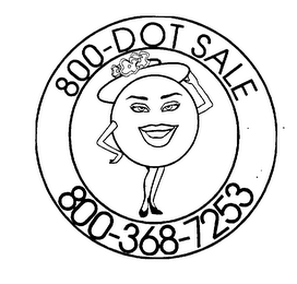 800-DOT SALE 800-368-7253 logo
