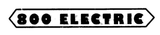 800 ELECTRIC logo