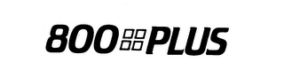 800 PLUS logo