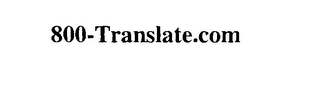 800-TRANSLATE.COM logo